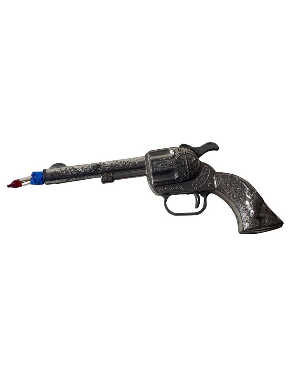 VTG  Die-Cast Metal Cap Gun SMOKY Pistol Cowboy Western Wild West Ranger